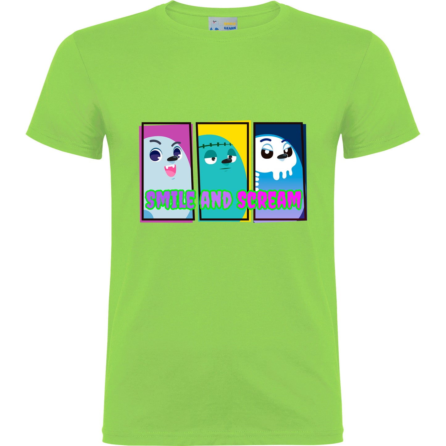 Camiseta de manga corta Smile and Scream