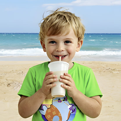 Smilie Summer Short-Sleeved T-Shirt