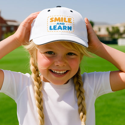 Vintage Smile and Learn Logo Cap