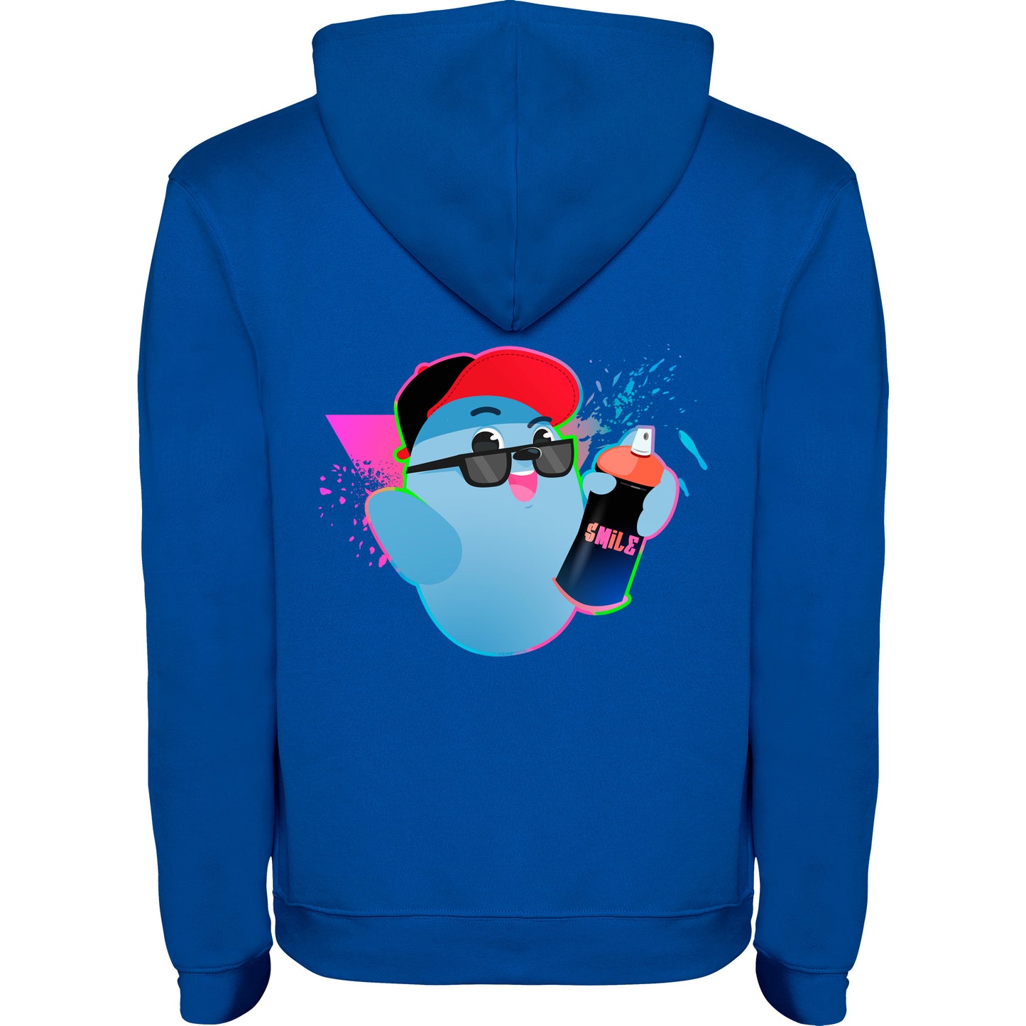 Sudadera con capucha Smile and Learn Graffiti